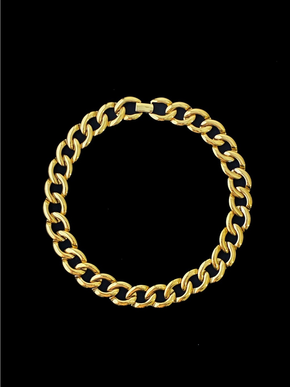 NAPIER Gold-Tone Chunky Curb Link Chain Necklace